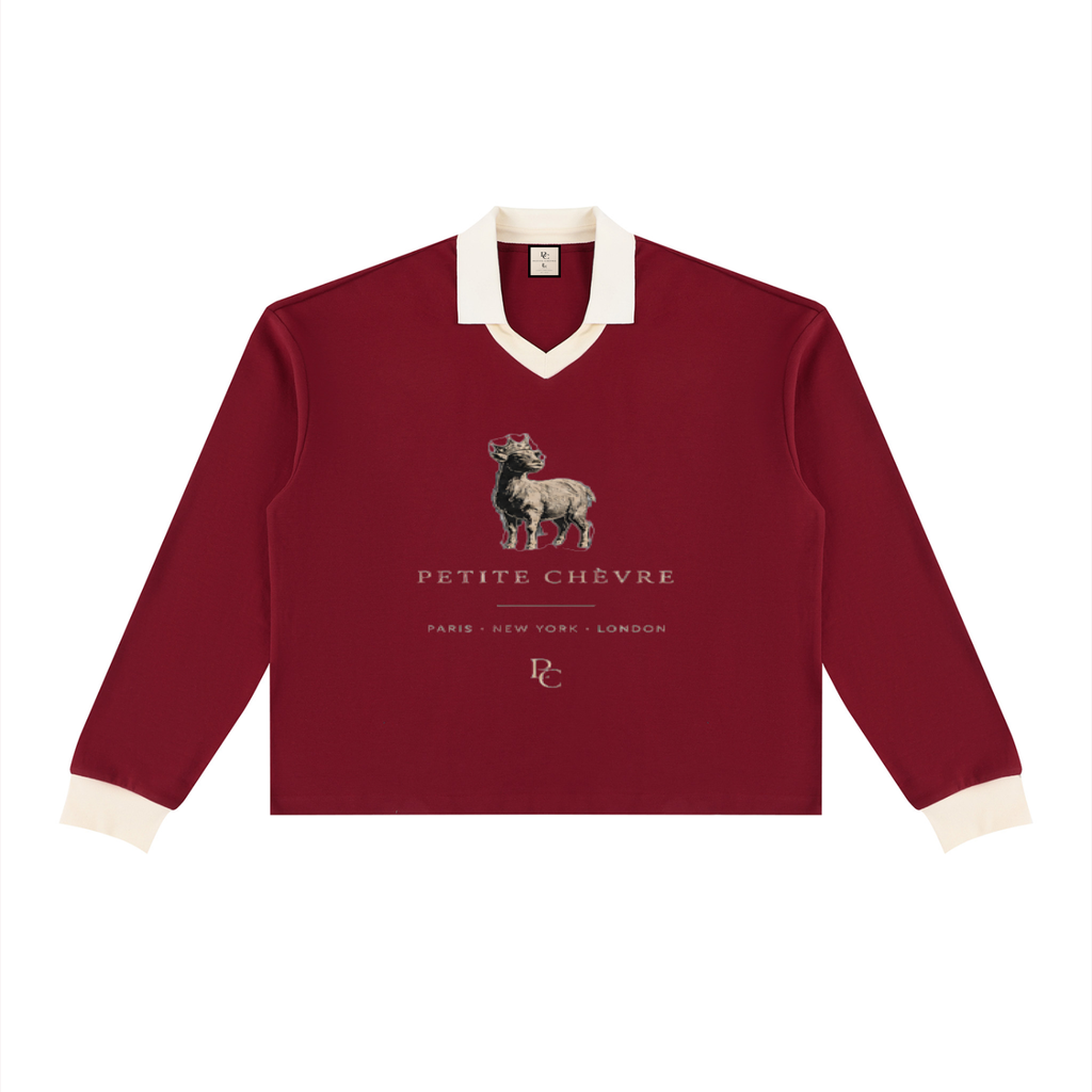 Unisex Color Block Long Sleeve Sweatshirt