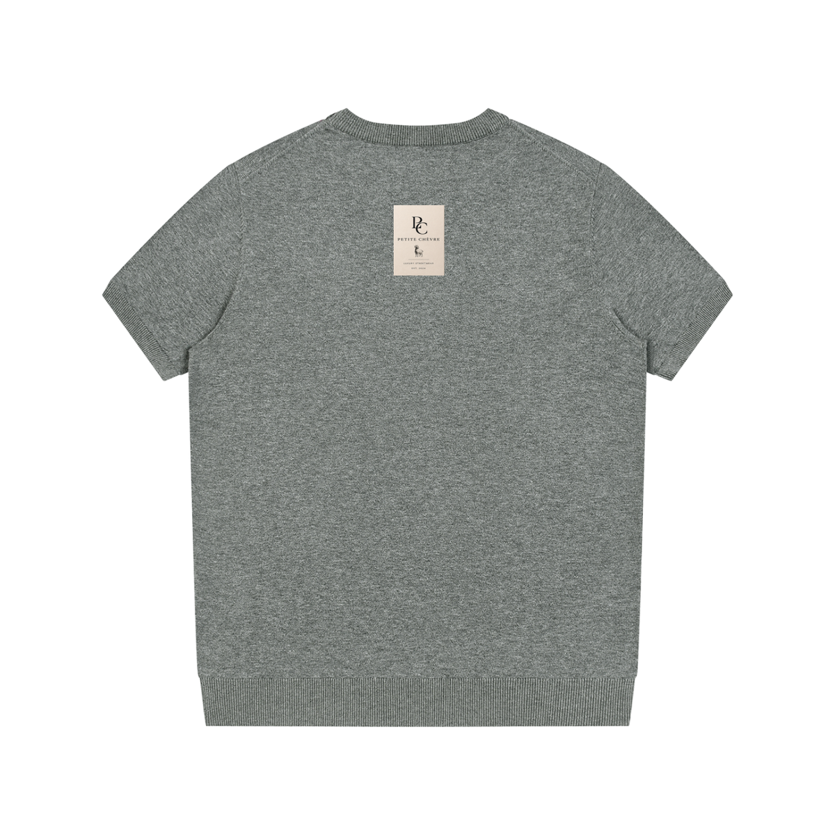 Crewneck Knit T-Shirt (multiple colors)