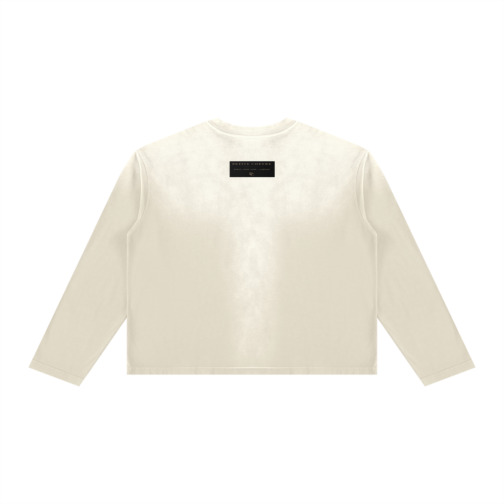 Unisex Sunfade Boxy Long Sleeve T-Shirt