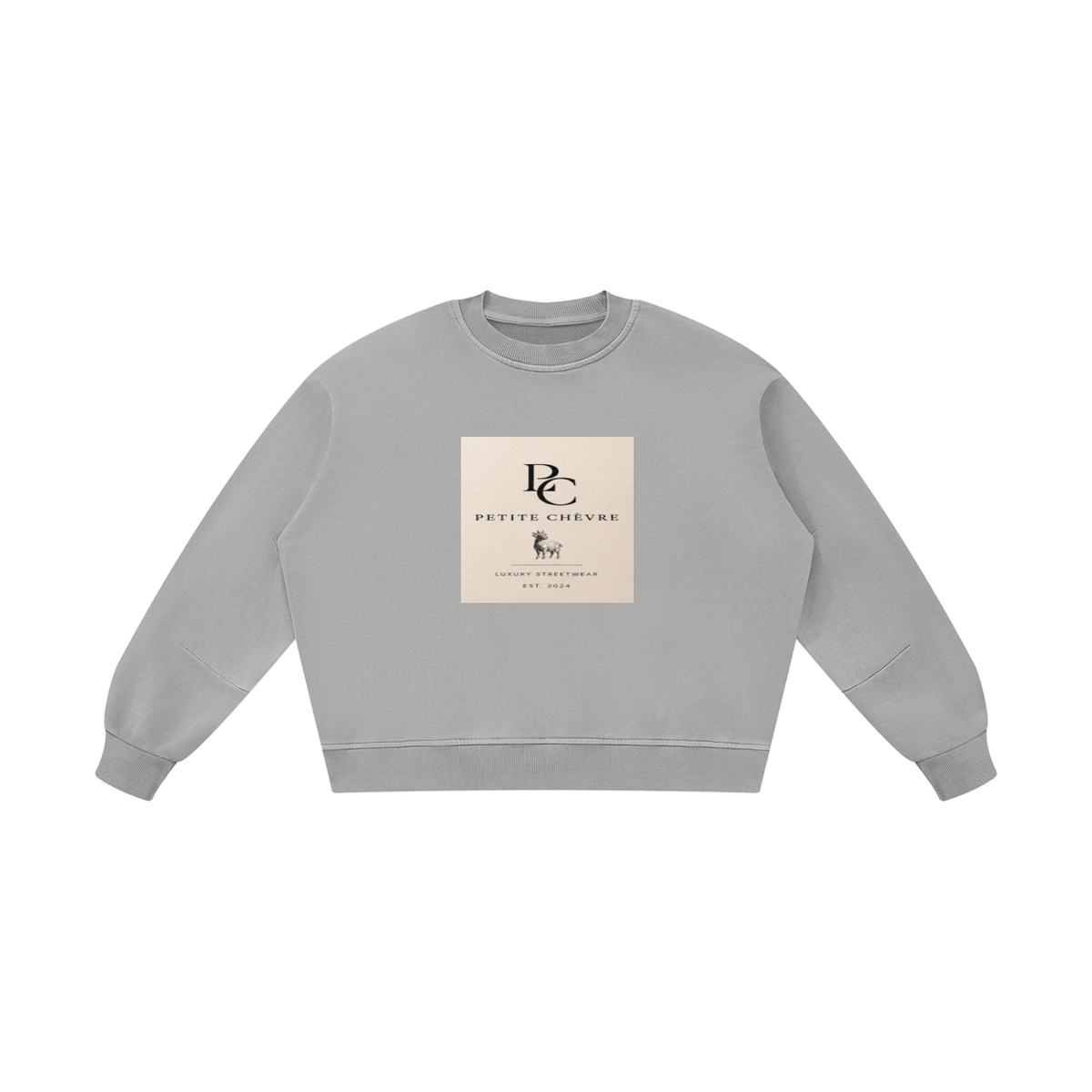 Unisex Boxy Vintage Washed Sweatshirt