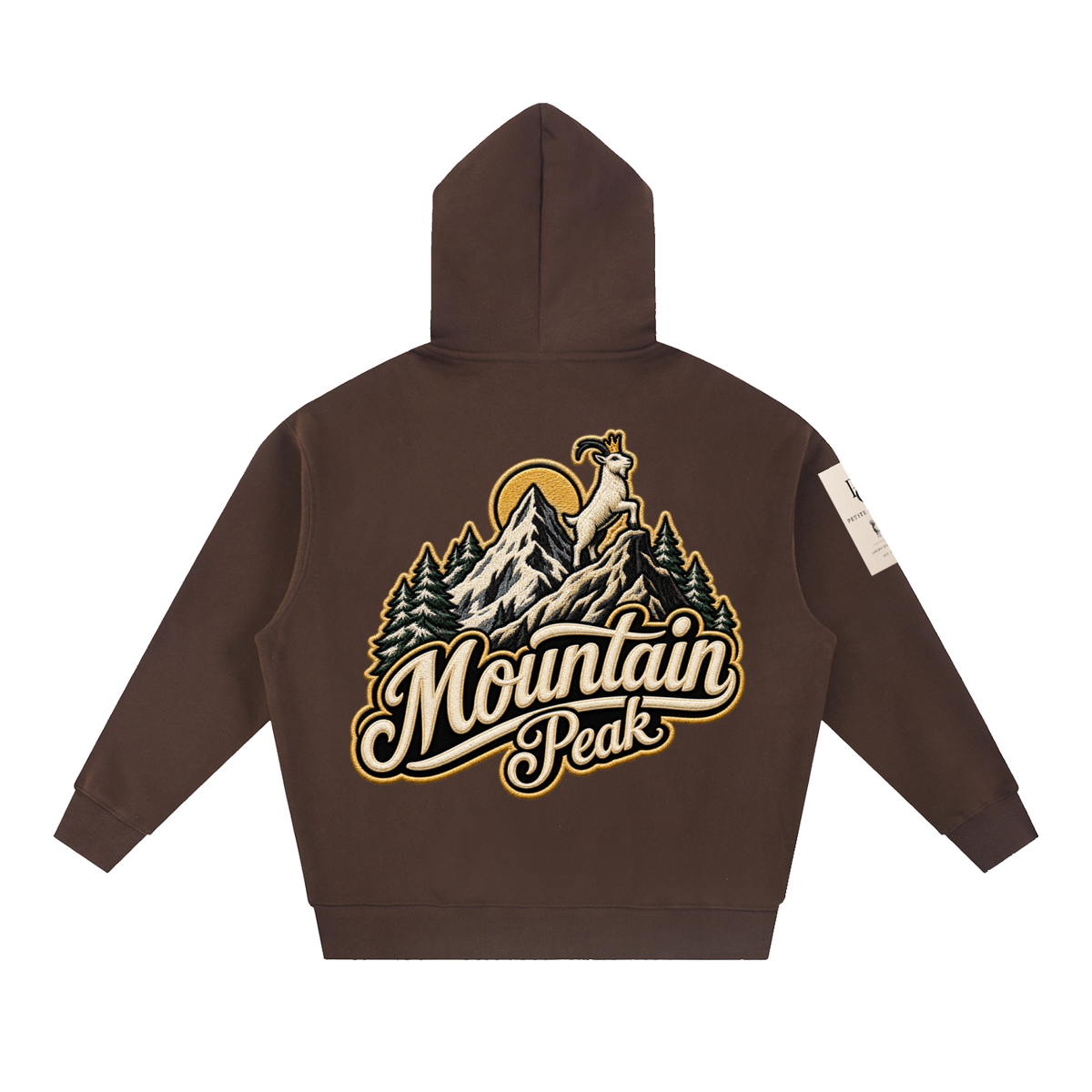 Essential Oversized Boxy Fit Fleece Hoodie