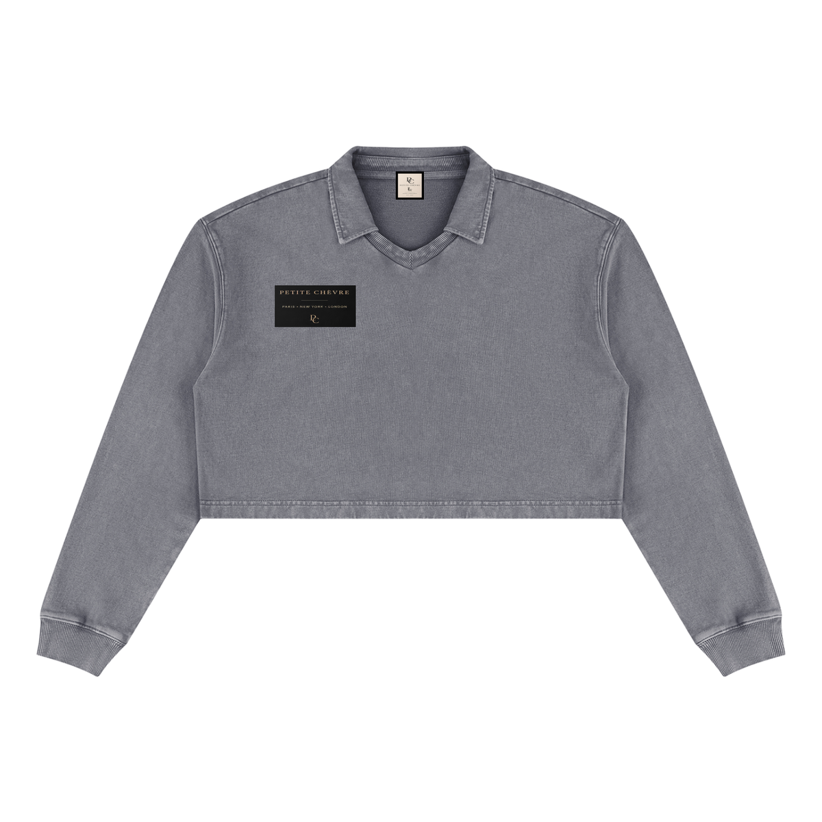 Women’s Vintage Wash Crop Sweatshirt (multiple colors)