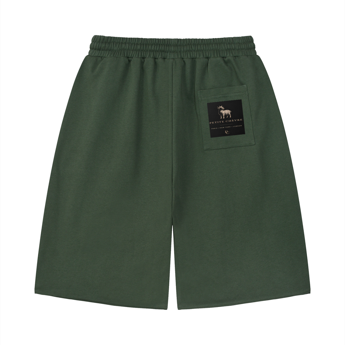 Unisex Loose Raw Edge Shorts