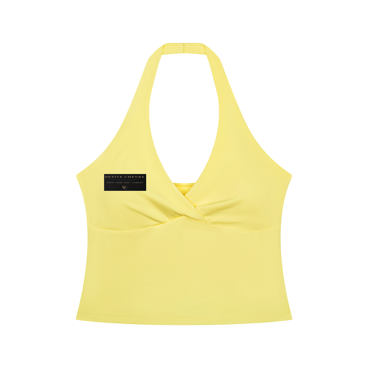 Women’s Ruched Halter Yoga Tank Top