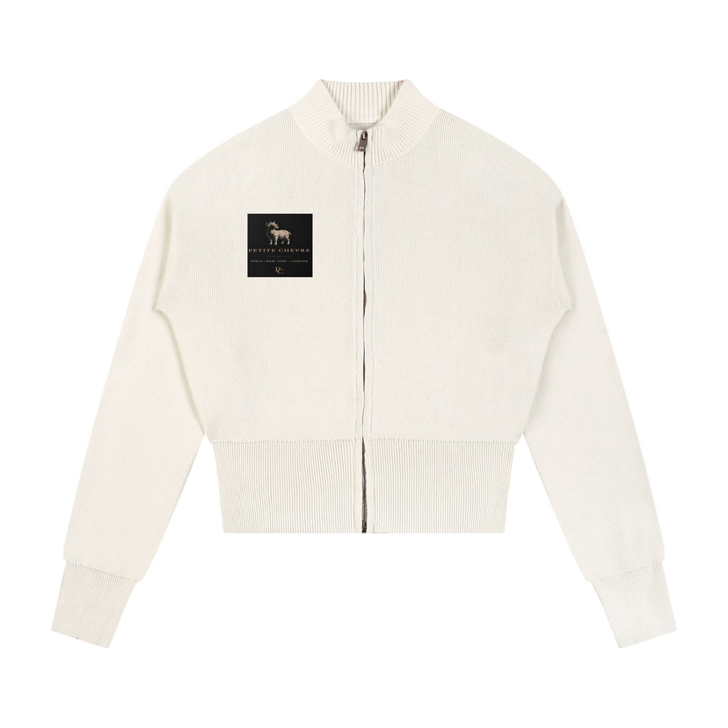 Women’s Mock Neck Zip Up Cardigan