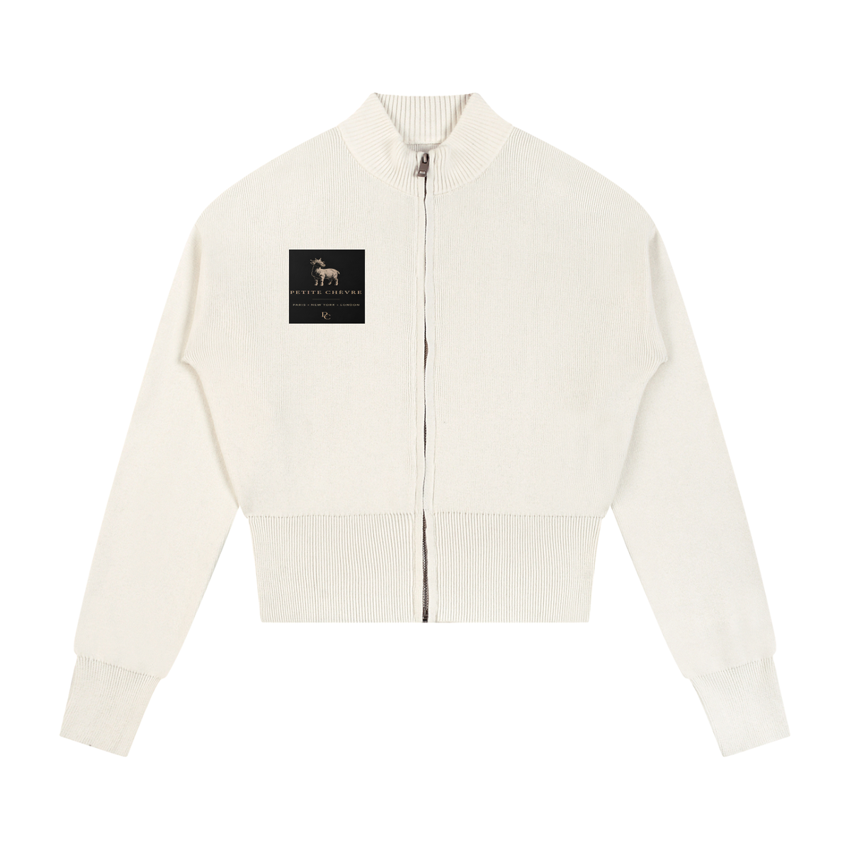 Women’s Mock Neck Zip Up Cardigan