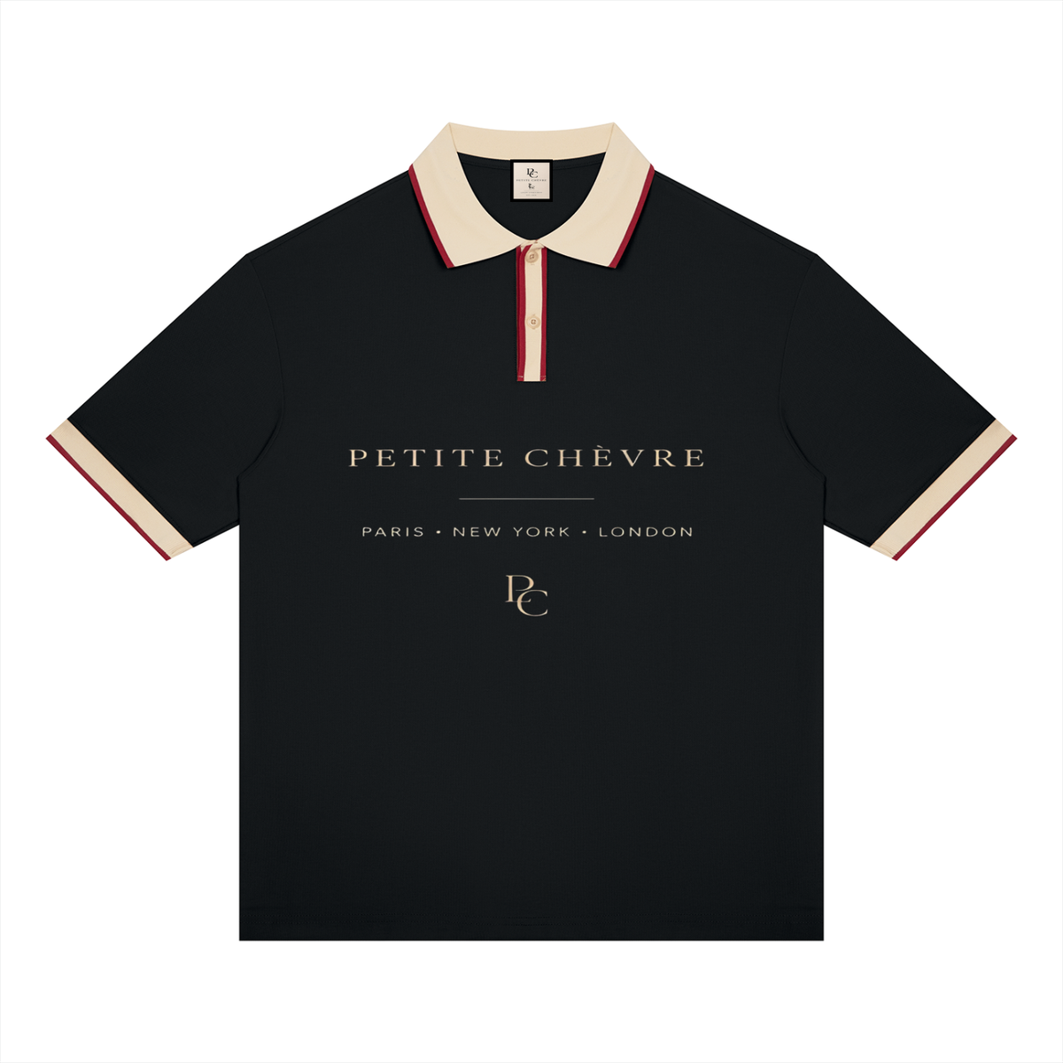 Color Block Polo Shirt (Multiple Colors)
