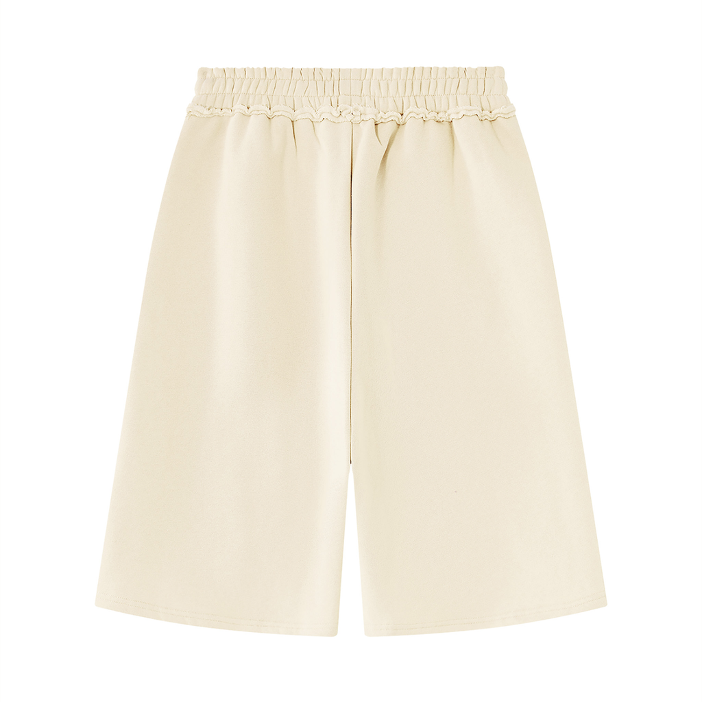 Raw Edge Fleece Shorts (multiple colors)