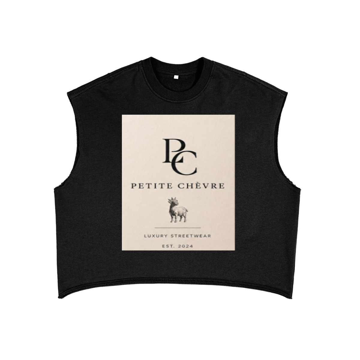 French Terry Boxy Tank Top