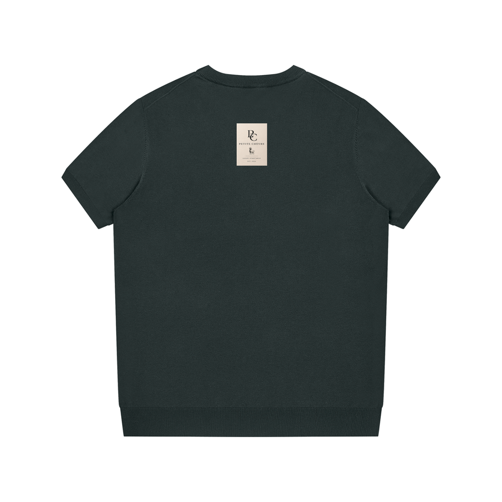 Crewneck Knit T-Shirt (multiple colors)