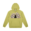 Unisex Oversized Raglan Pullover Hoodie