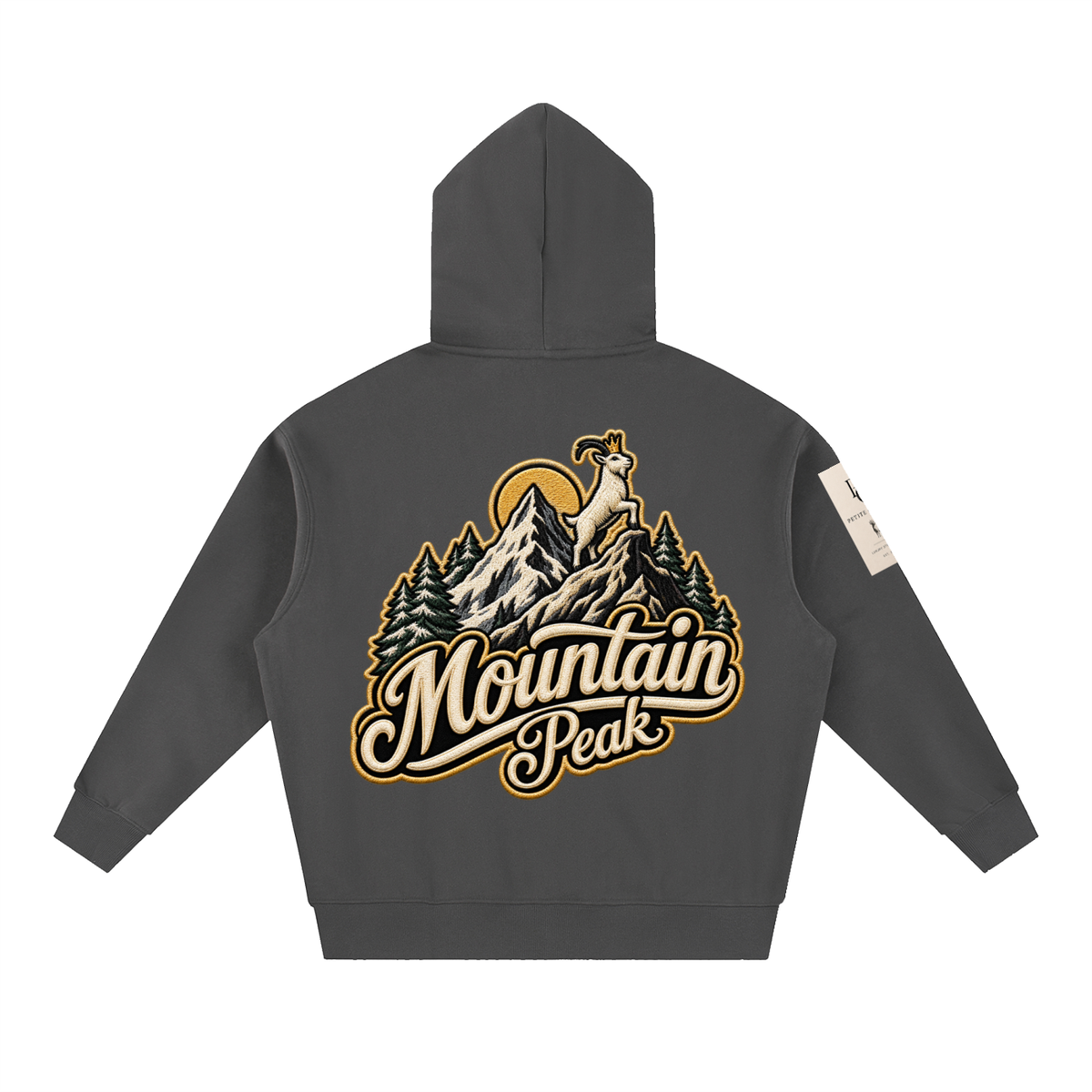 Essential Oversized Boxy Fit Fleece Hoodie