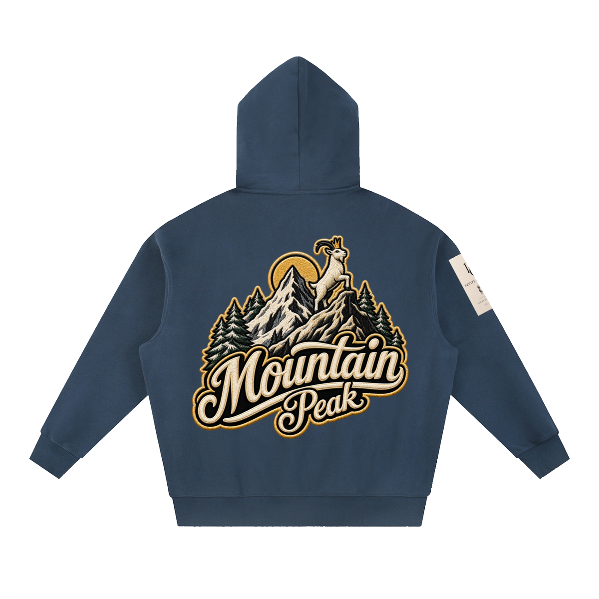 Essential Oversized Boxy Fit Fleece Hoodie