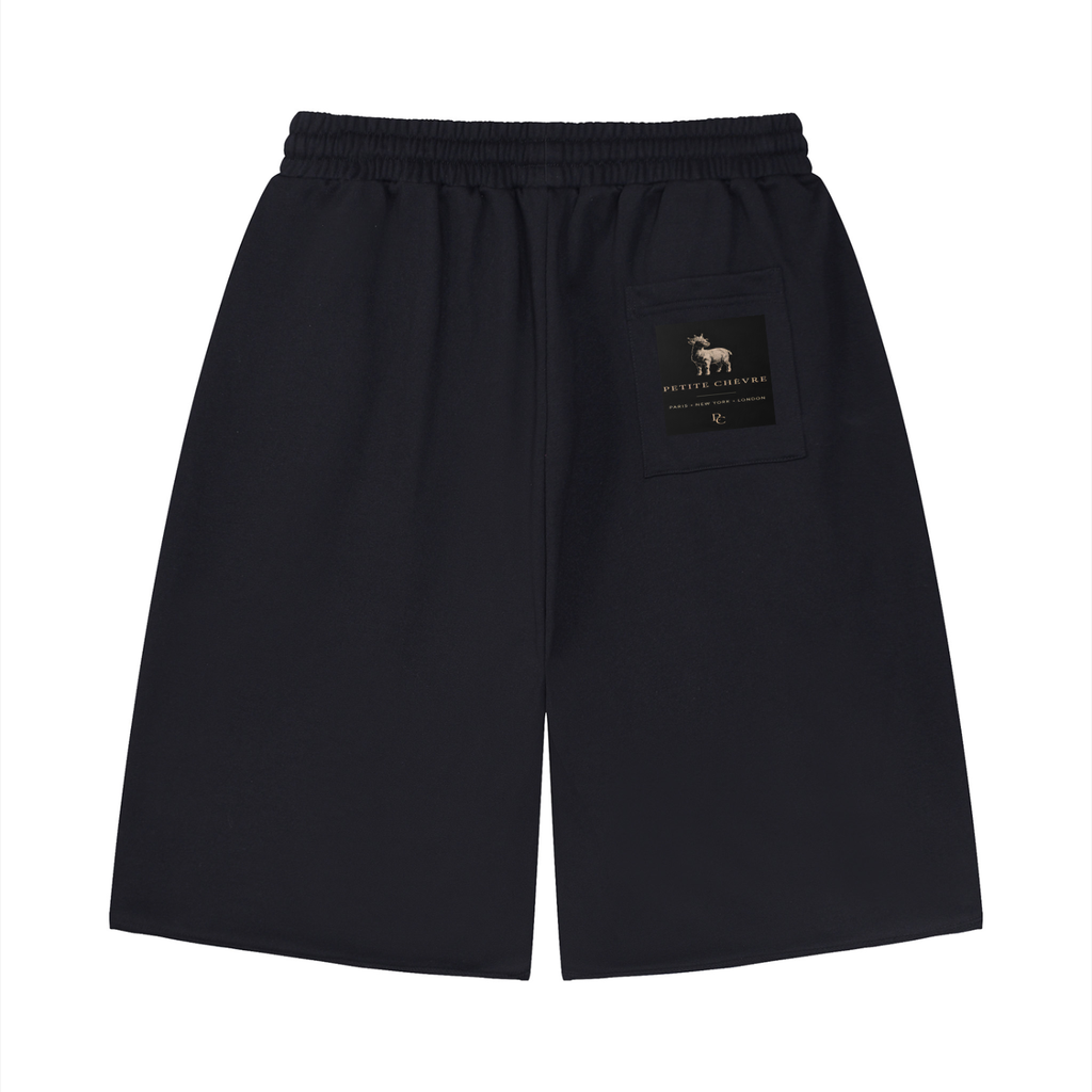 Unisex Loose Raw Edge Shorts