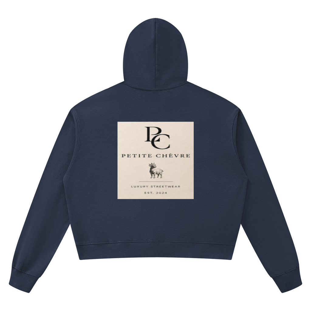 Boxy Raw Edge Hoodie  (multiple colors)