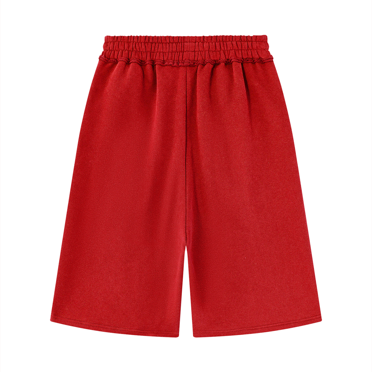 Raw Edge Fleece Shorts (multiple colors)