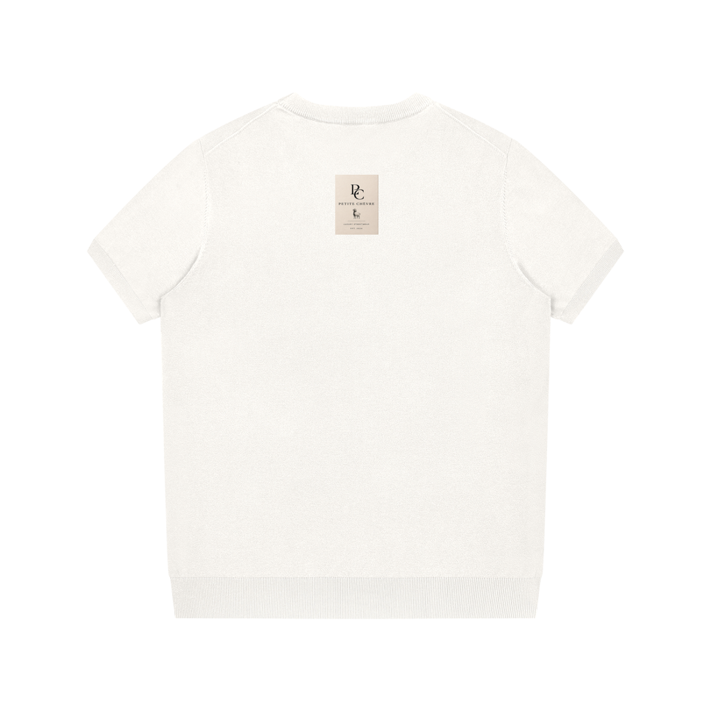 Crewneck Knit T-Shirt (multiple colors)