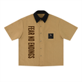 Unisex Color Block Short Sleeve Shirt