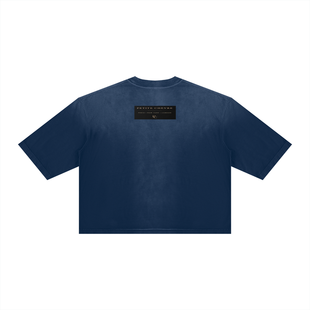Unisex Vintage Wash Sunfade Boxy T-Shirt