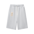 Relaxed Drawstring Three-quarter Sweatpants