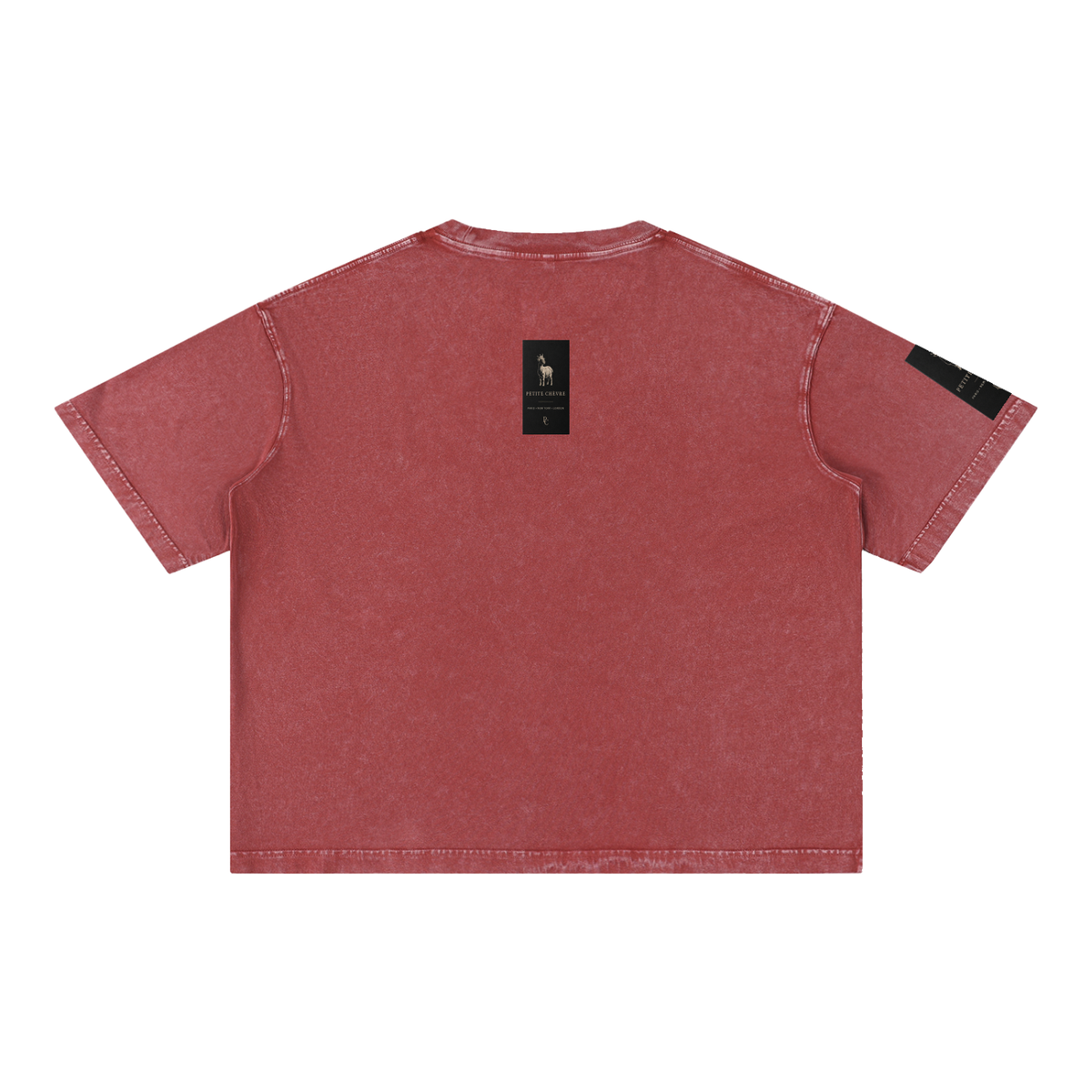 Mineral Wash Boxy Cotton T-Shirt