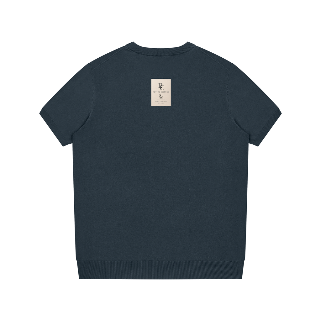 Crewneck Knit T-Shirt (multiple colors)