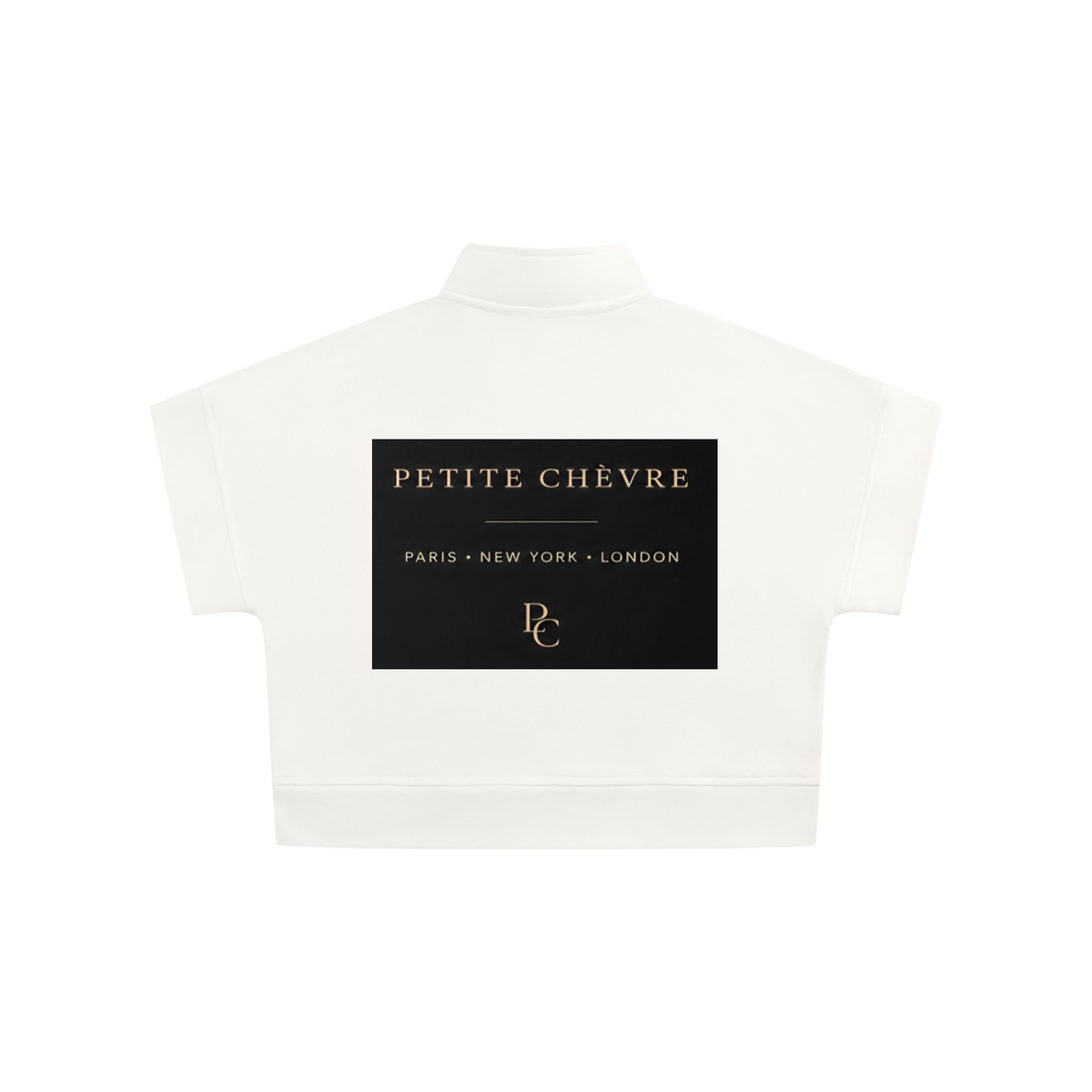 Women's Quarter Zip Crop Sweatshirt (multiple colors)