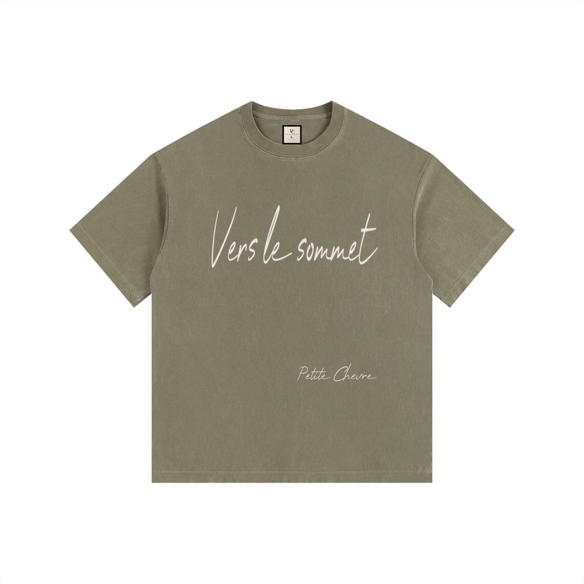 Vintage Washed Oversized Cotton T-Shirt
