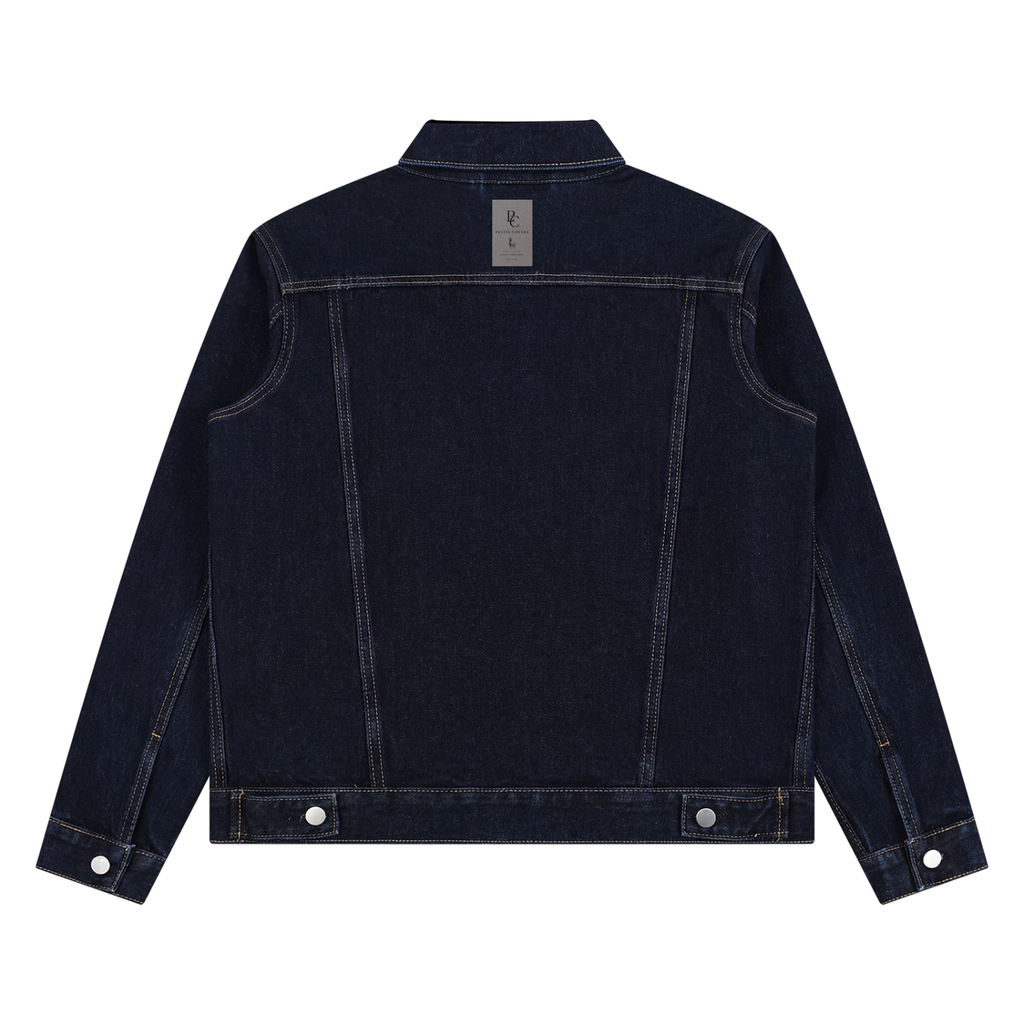 Unisex Vintage Wash Denim Jacket