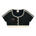 Women’s Color Block Crop T-Shirt