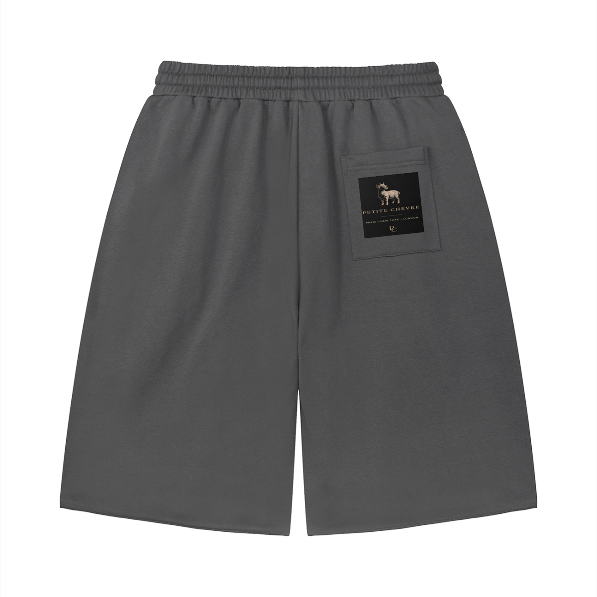Unisex Loose Raw Edge Shorts