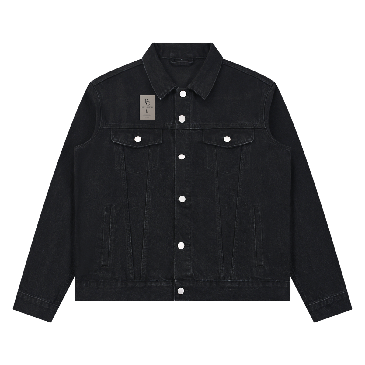 Unisex Vintage Wash Denim Jacket