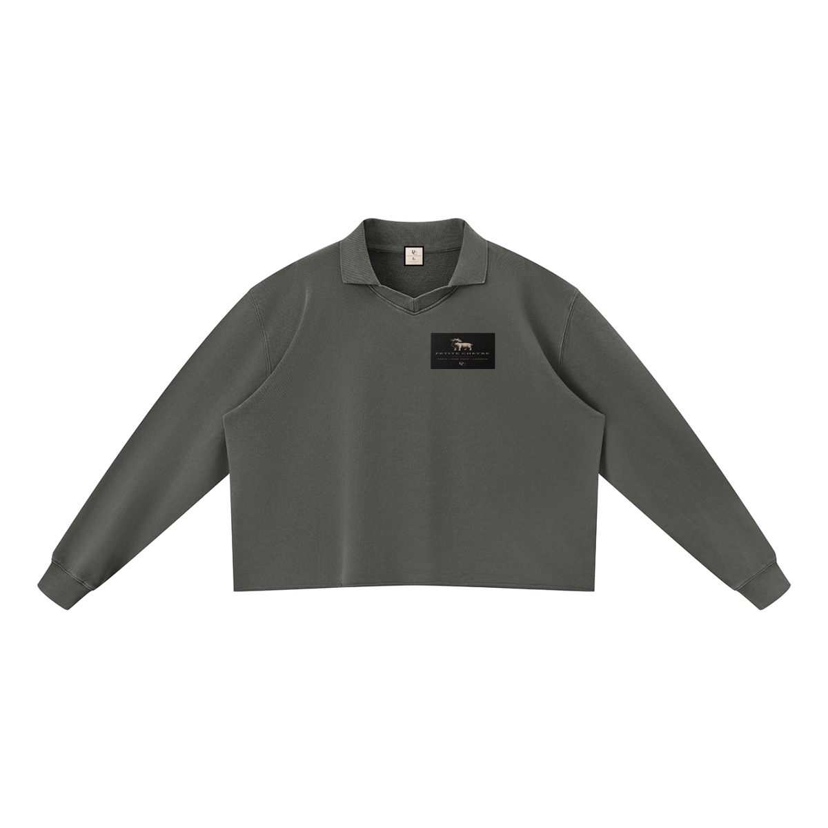 Unisex Mineral Wash Pullover Sweatshirt