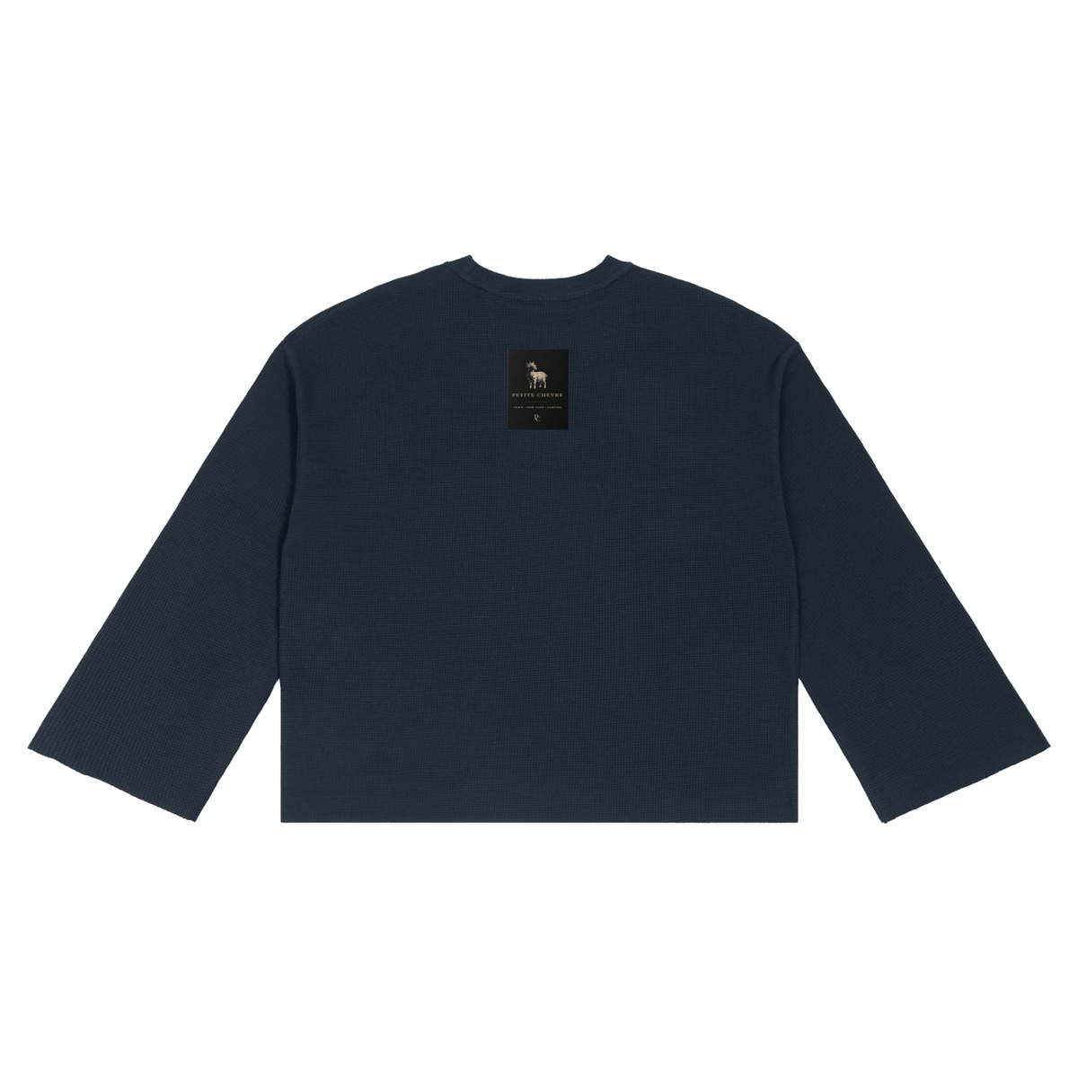 Unisex Waffle Raw Edge T-Shirt