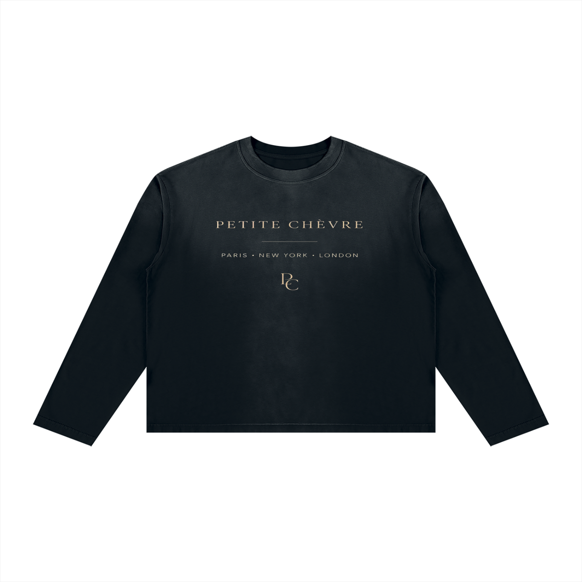 Unisex Sunfade Boxy Long Sleeve T-Shirt