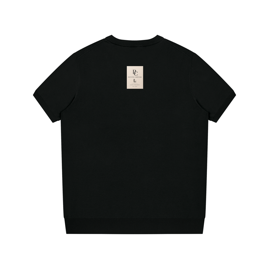 Crewneck Knit T-Shirt (multiple colors)