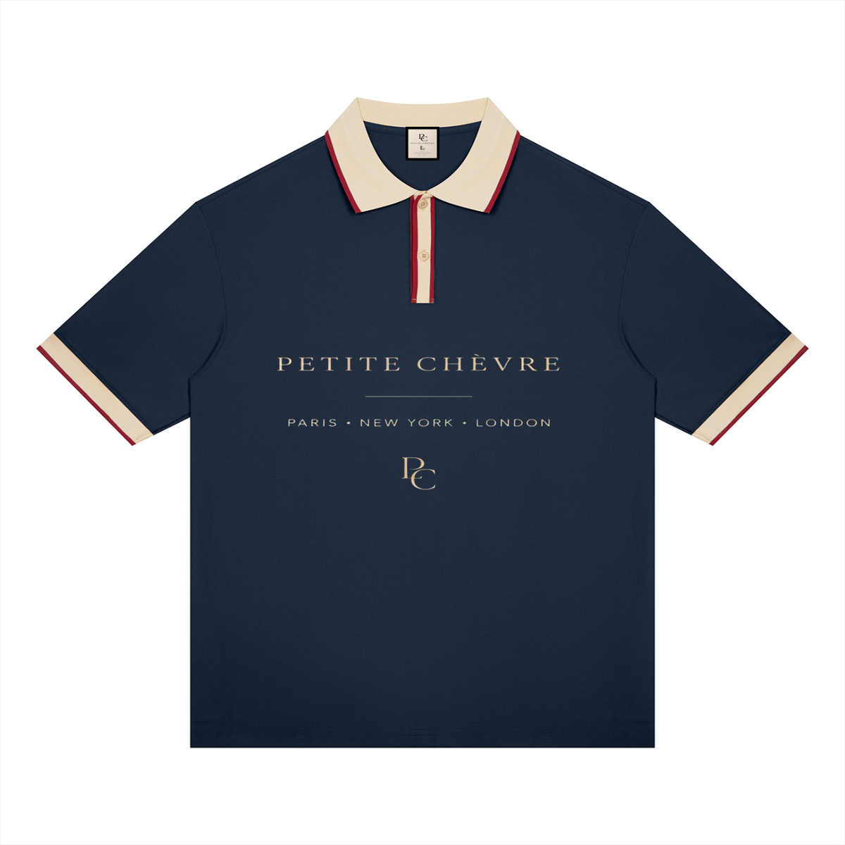 Color Block Polo Shirt (Multiple Colors)