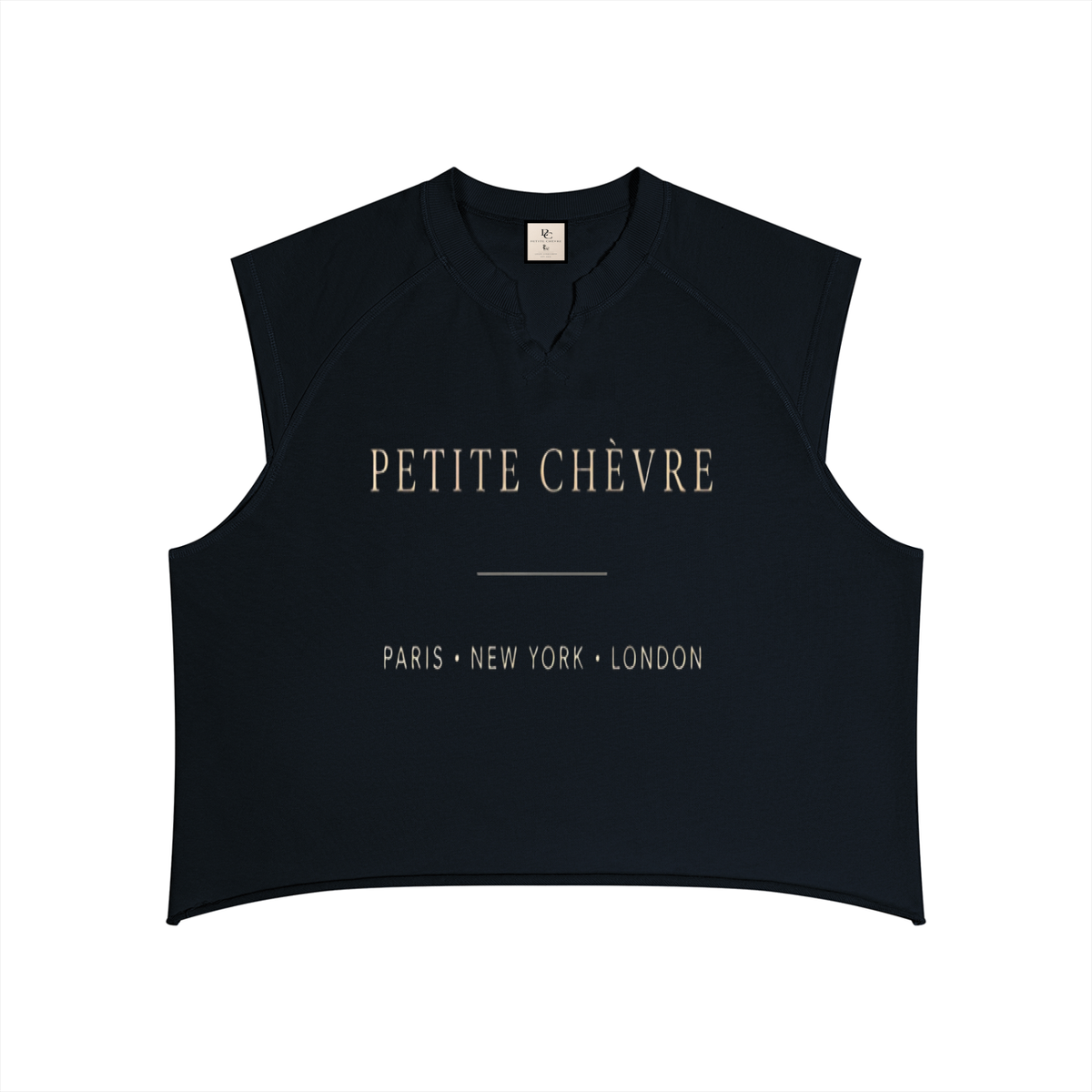 Men’s Boxy Raw Hem Tank Top