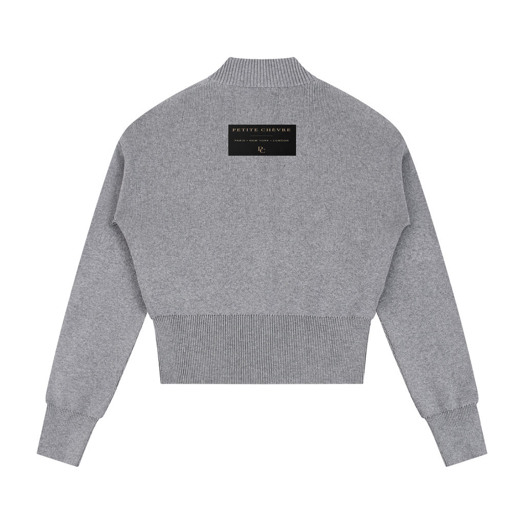 Women’s Mock Neck Zip Up Cardigan