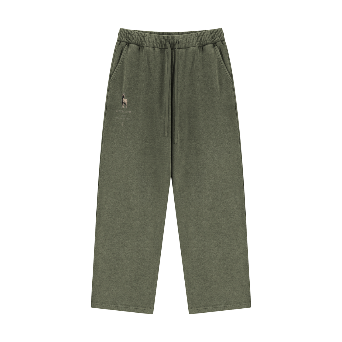 Unisex Mineral Wash Waffle Sweatpants