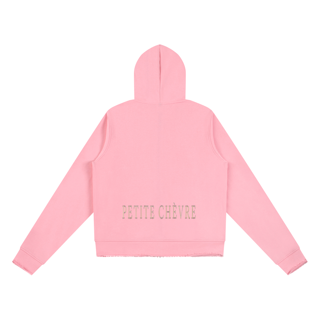 Women’s Raw Edge Full Zip Hoodie