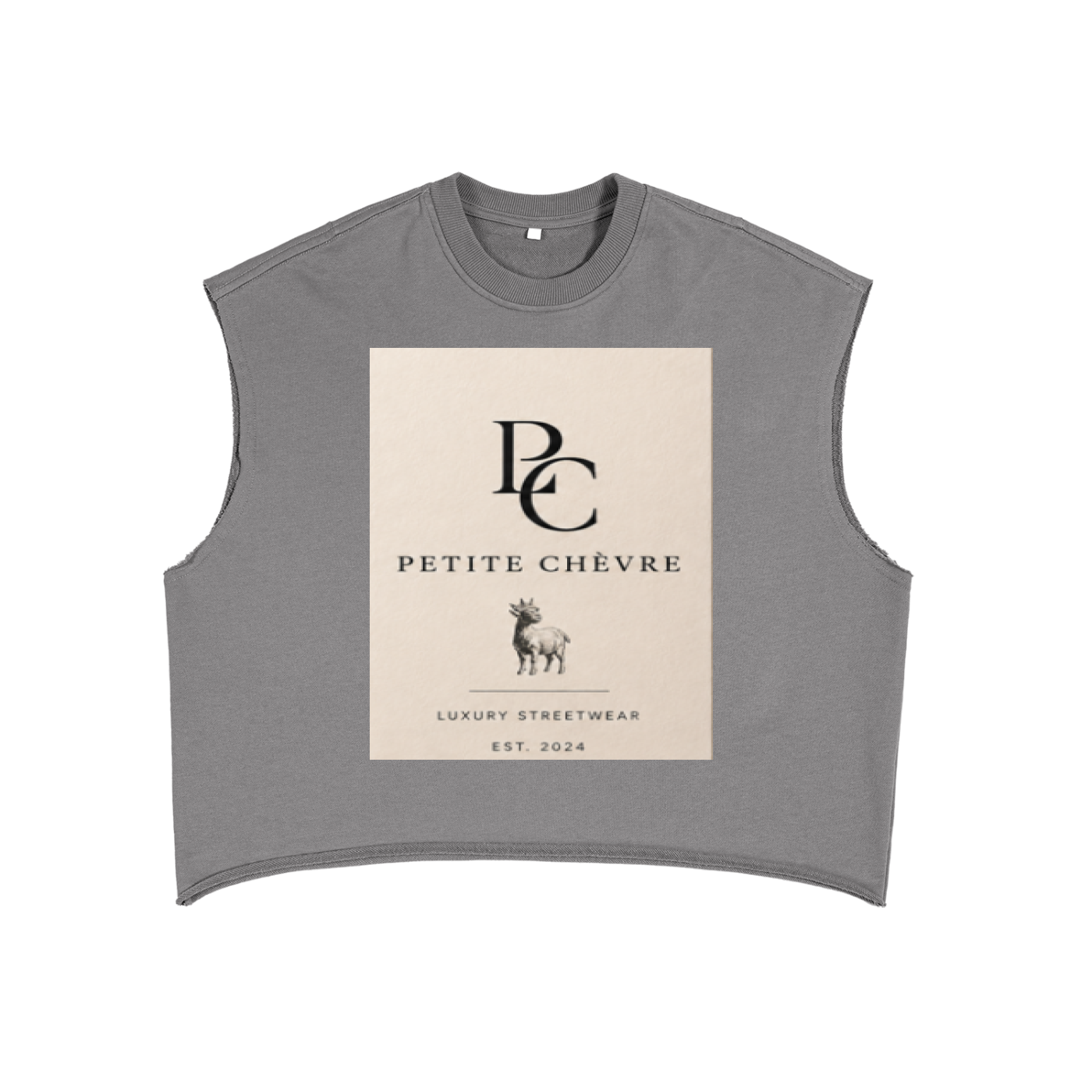 French Terry Boxy Tank Top