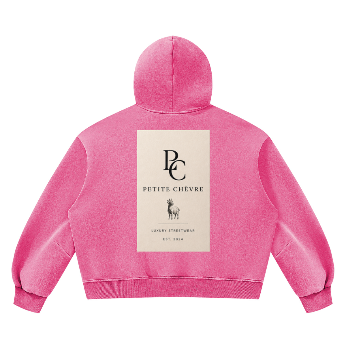Vintage Wash Boxy Fleece Hoodie (multiple colors)