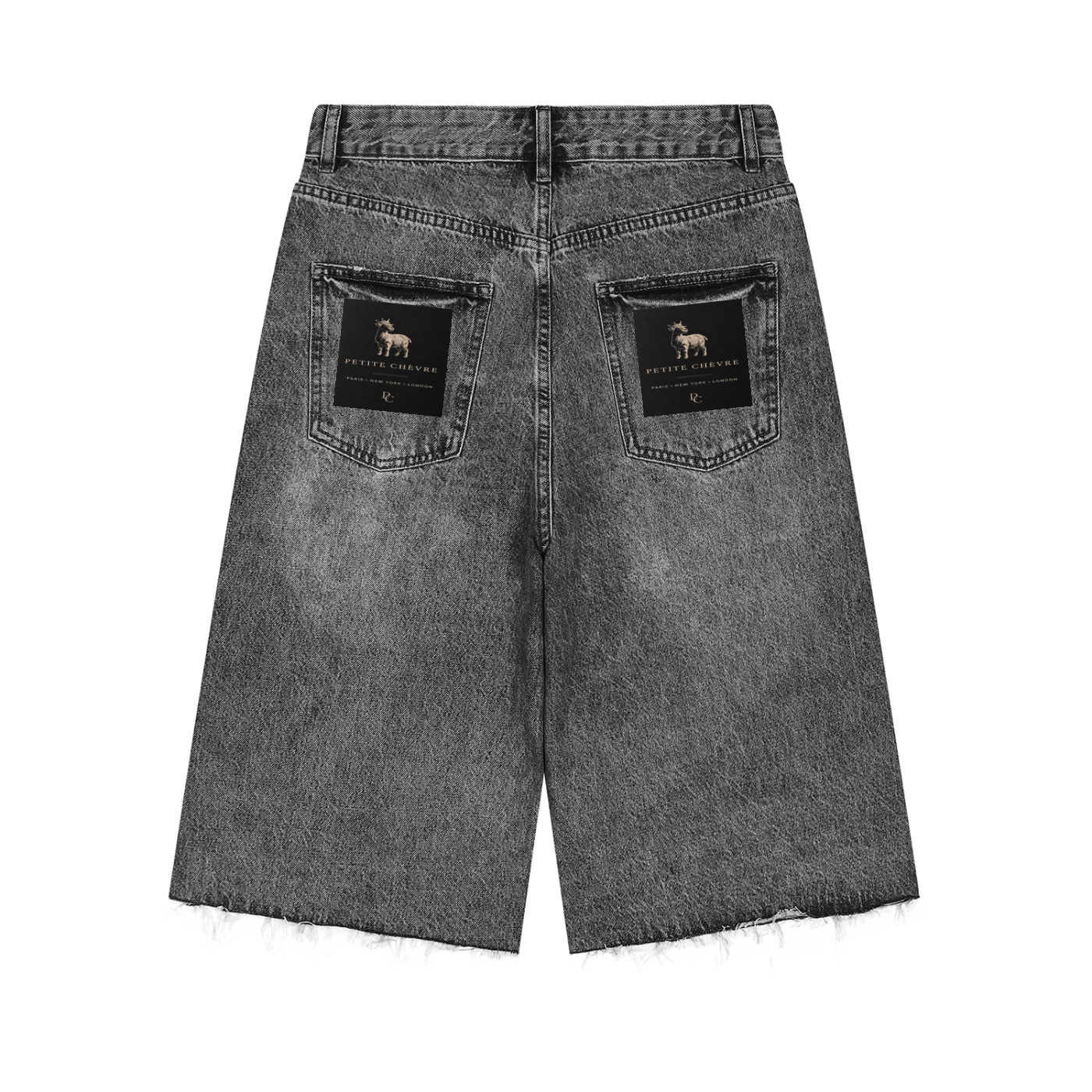 Men’s Vintage Wide Leg Denim Shorts