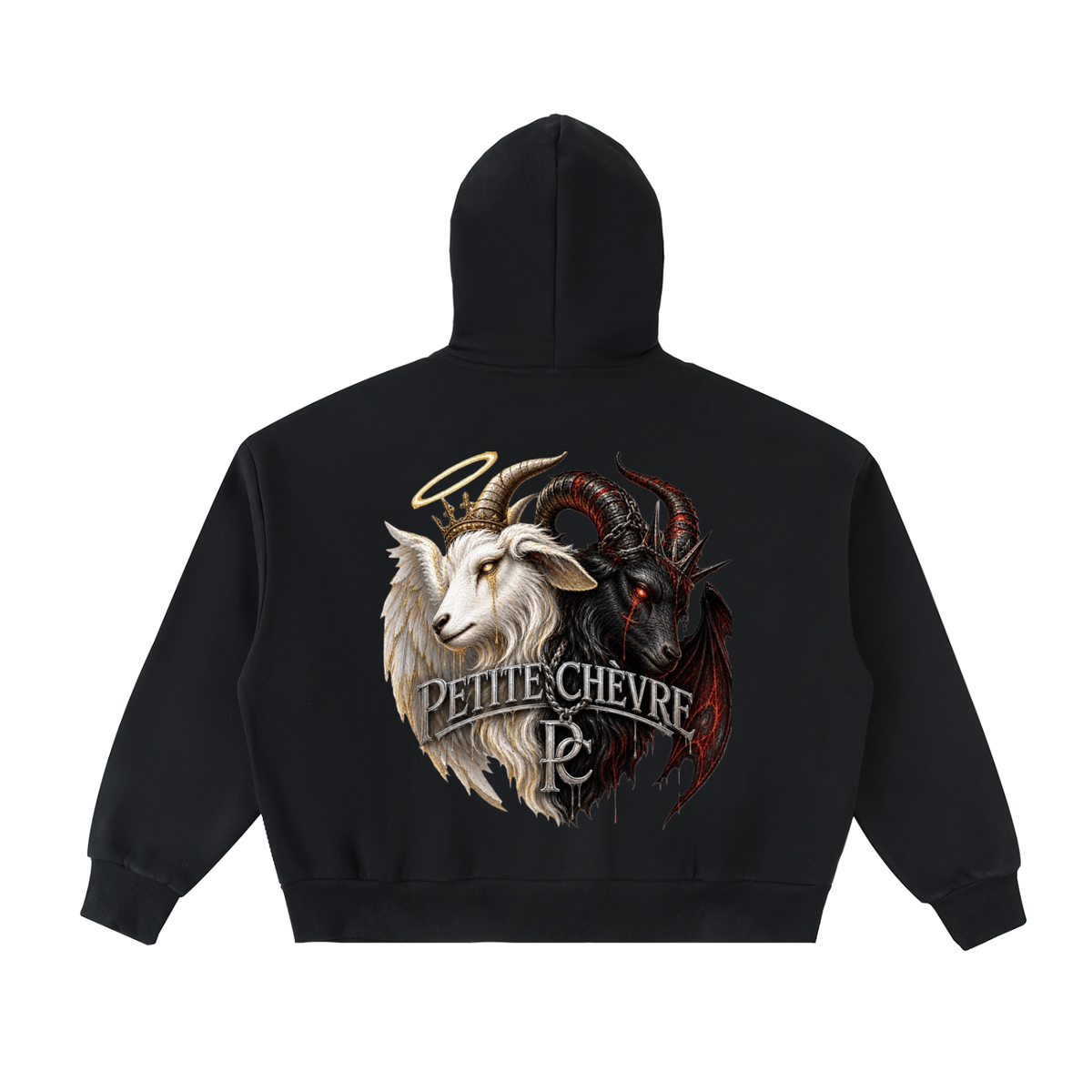 Duality Full-Zip Boxy Hoodie