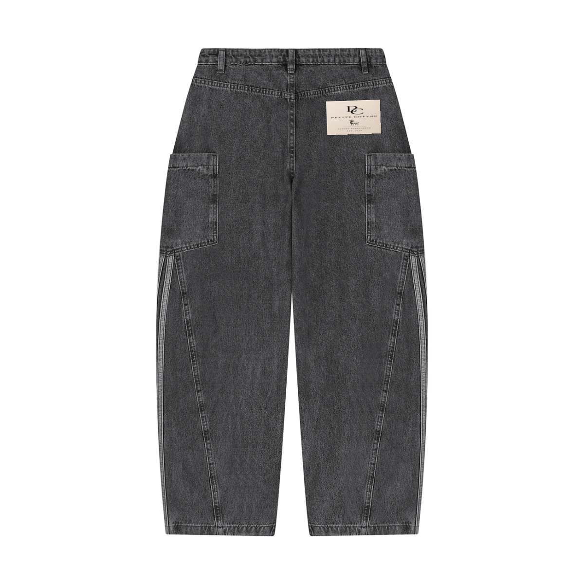 Women's Vintage Wash Barrel Leg Jeans