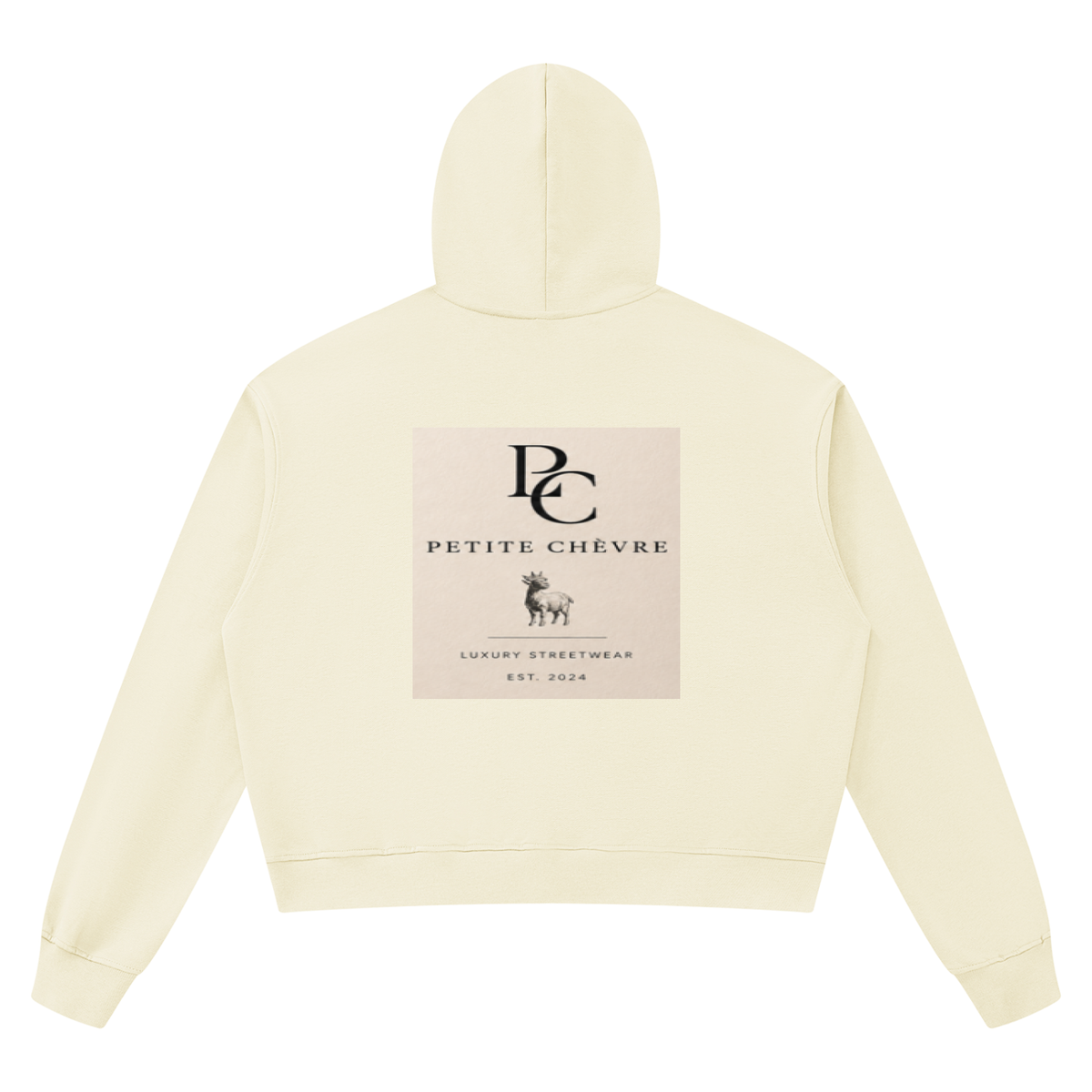 Boxy Raw Edge Hoodie  (multiple colors)