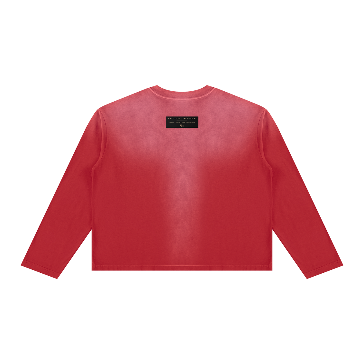 Unisex Sunfade Boxy Long Sleeve T-Shirt