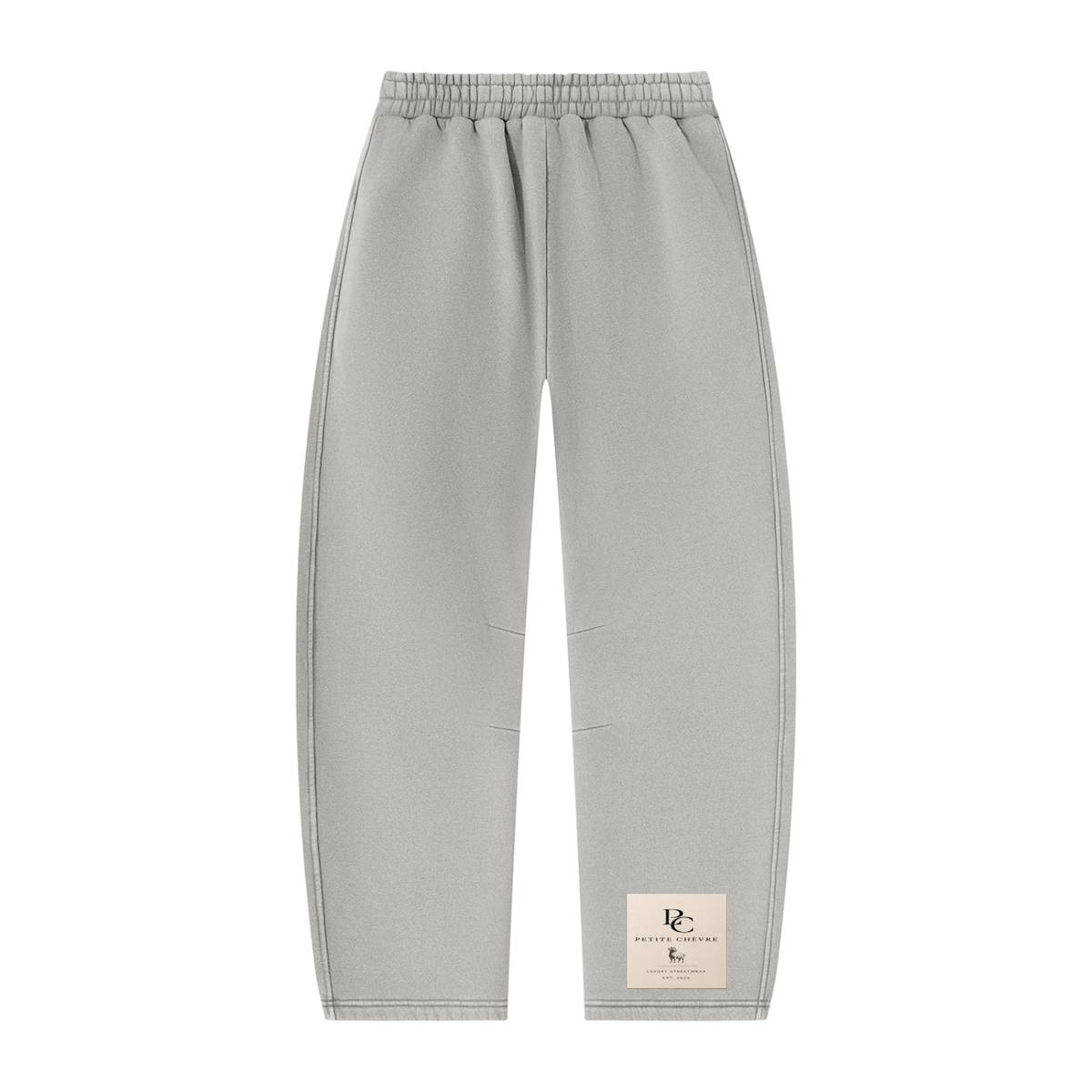 Unisex Vintage Wash Barrel Leg Fleece Sweatpants (multiple colors)