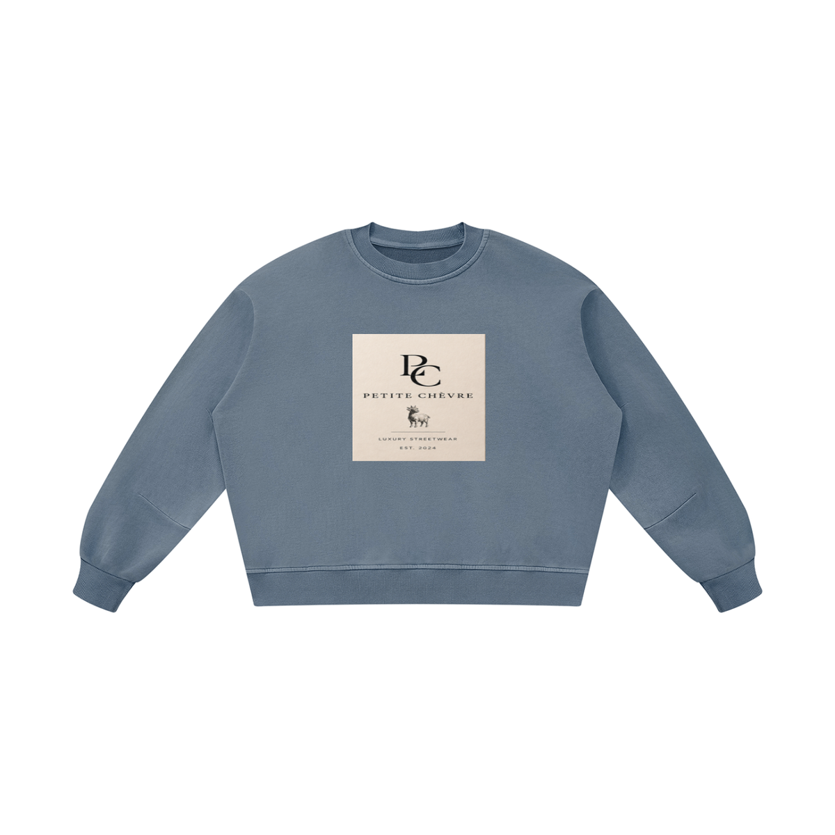 Unisex Boxy Vintage Washed Sweatshirt
